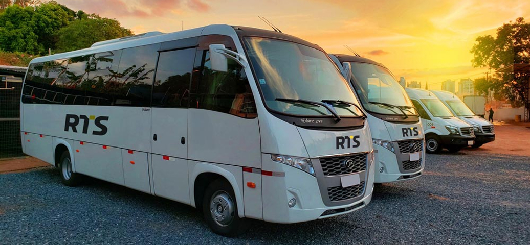 Operação nacional de transporte e equipamentos da RTS